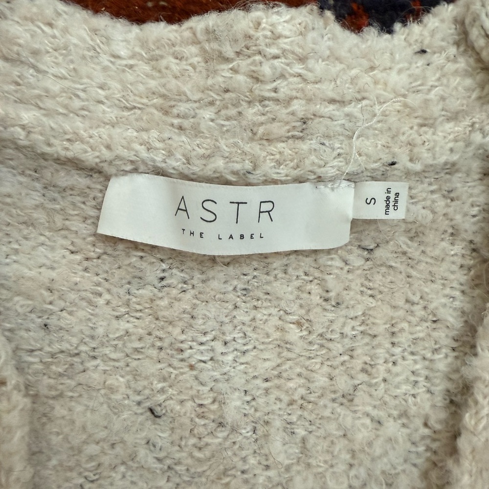 Astr the Label V Neck Wool Blend Sweater - Picture 5 of 7